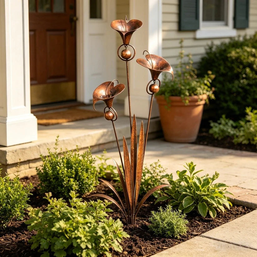 🔥 Limited-Time Offer! Blue Bellflower Garden Stakes – A Charming Melody for Your Outdoor Space