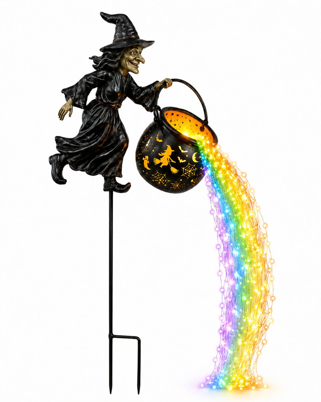 π Halloween Early Bird Sale π Witch Potion Waterfall Garden Lamp