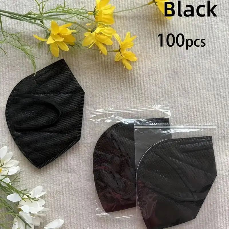 Hot Salesš„KN95 Face Masks 100 Pack 5 Layer Breathable Design