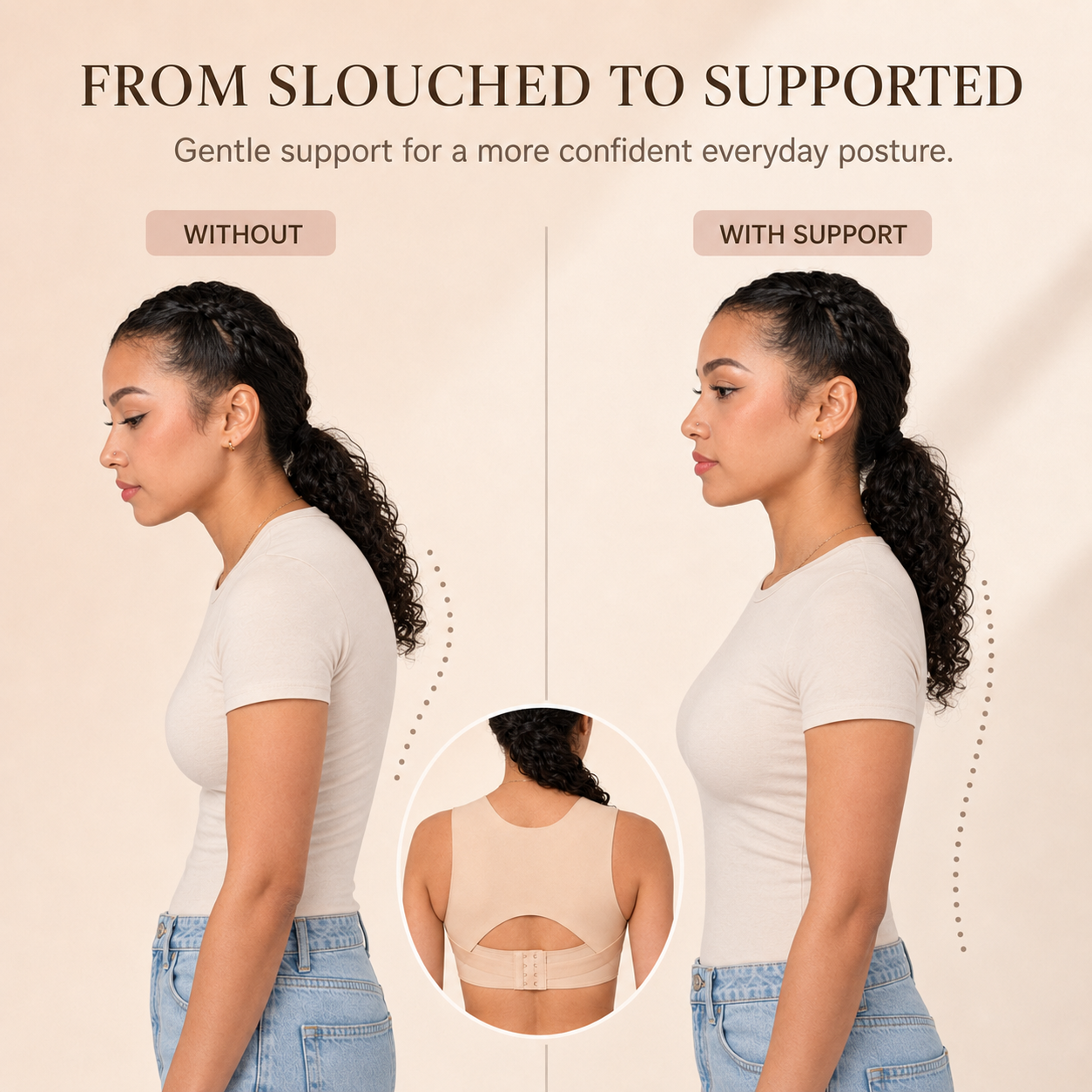 Adjustable Posture Support Bra for Women