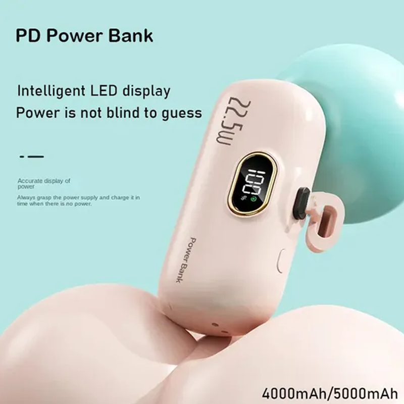 ✨Mini flash charging power bank🔥