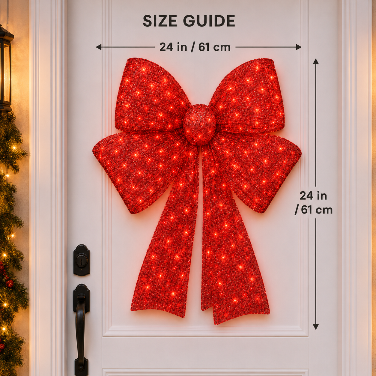 ๐ฅ Limited-Time OFF 55%๐โจ๐ 48-Inch Lighted Christmas Bow ๐