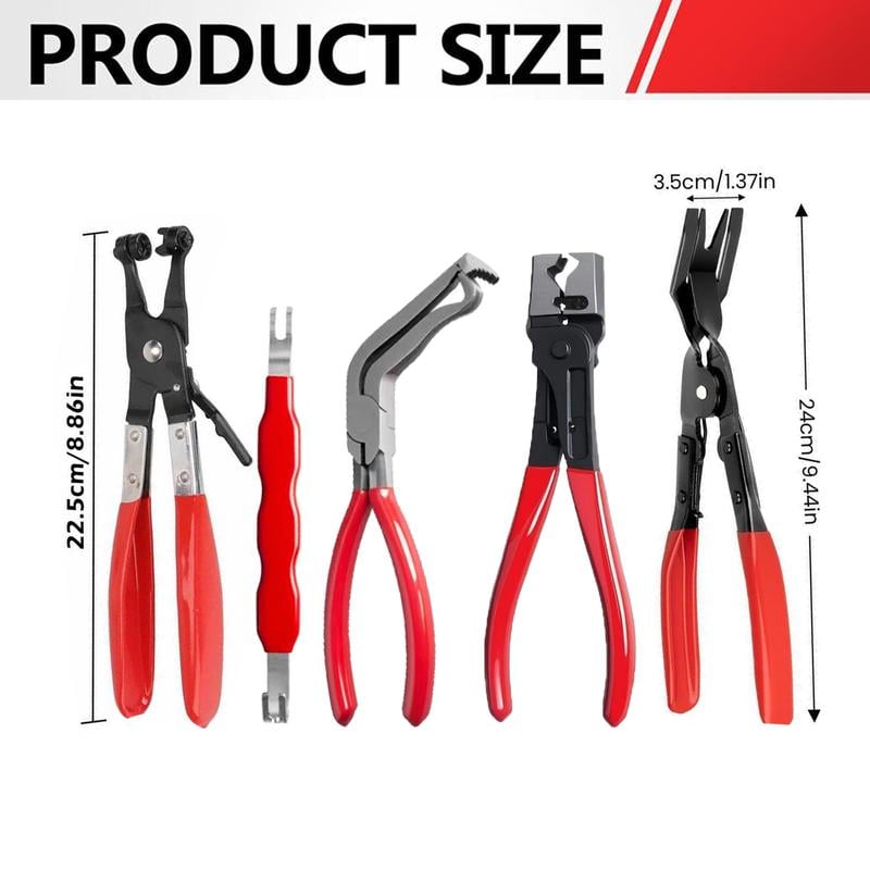50% OFF🛠️Automotive Electrical Disconnect & Trim Clip Pliers Set