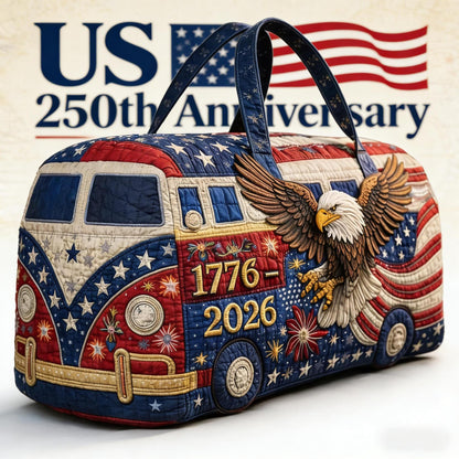 USA 250th Anniversary Eagle Duffel Bag – 1776-2026 Limited Edition Patriotic Travel Bag