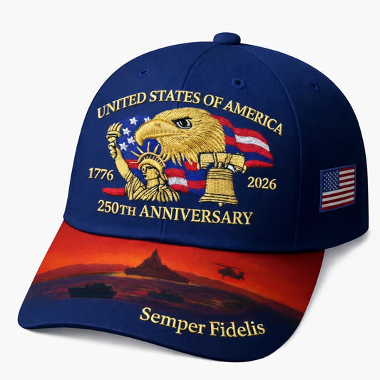 🔥 Father’s Day Sale - ❤️ U.S. 250th Anniversary Commemorative Embroidered Cap