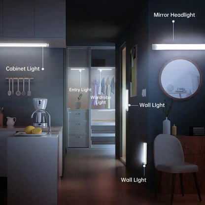 🔥2k+ sold in last 24 hours🔥💡 Punch-free Smart Sensor Magnetic Rechargeable LED Lights