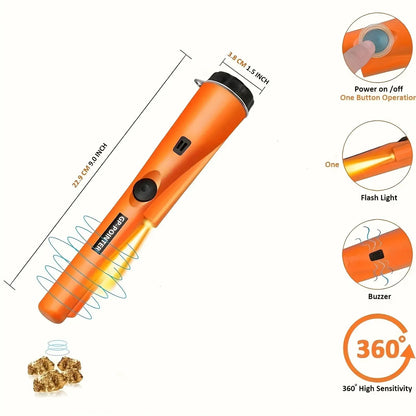 🔥 Limited-Time 50% OFF 360° Pinpointer Metal Detector