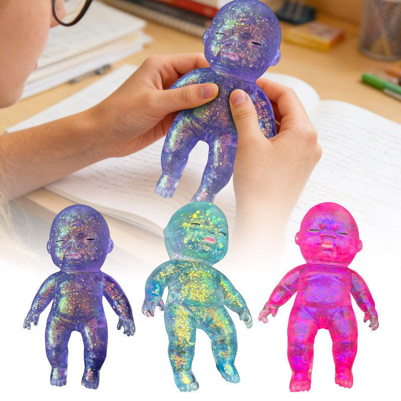 50％OFF Limited Time Deal✨Galaxy Glitter Squishy Baby Stress Relief Toy