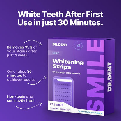 😁✨Easy At-Home Teeth Whitening Strips🌿All-natural, healthy, and safe