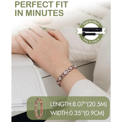 🔥LIVELYDAYIN® Adjustable Healing Magnetic Bracelet for Women
