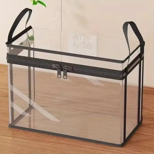 2026 Hot Sale🔥Heavy-Duty Clear Storage Box – Hinged Lid, Large Capacity