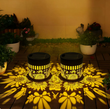 🌞 50% OFF NOW! 🌀 Solar Mandala Light – Stunning Pattern Projection, 2-in-1 Floor & Wall Design & IP65 Waterproof Auto On/Off 🌿