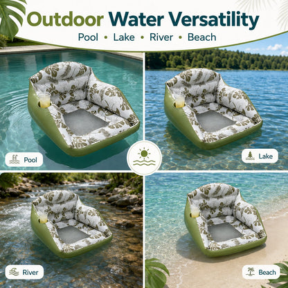 🌊Last day 50% OFF🛋️ 3-in-1 Inflatable Pool Lounge Sofa