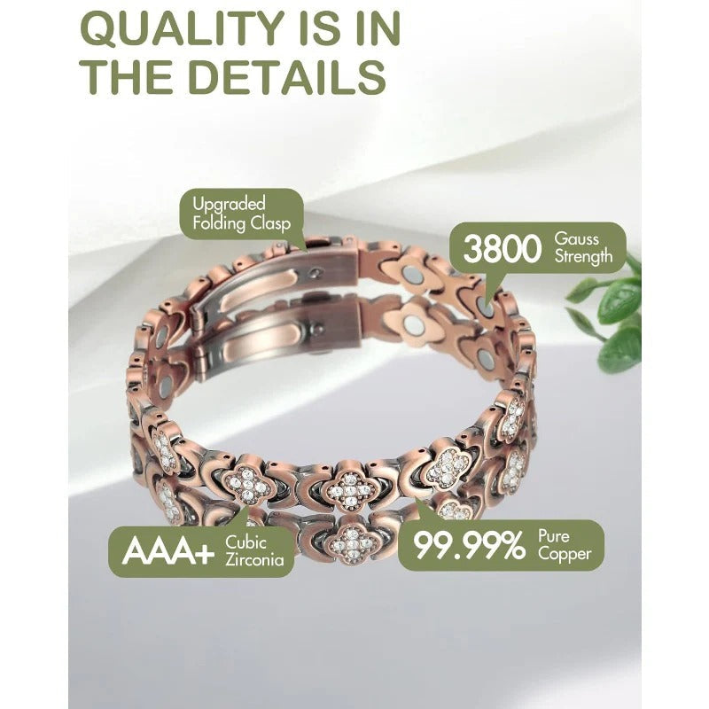 🔥LIVELYDAYIN® Adjustable Healing Magnetic Bracelet for Women