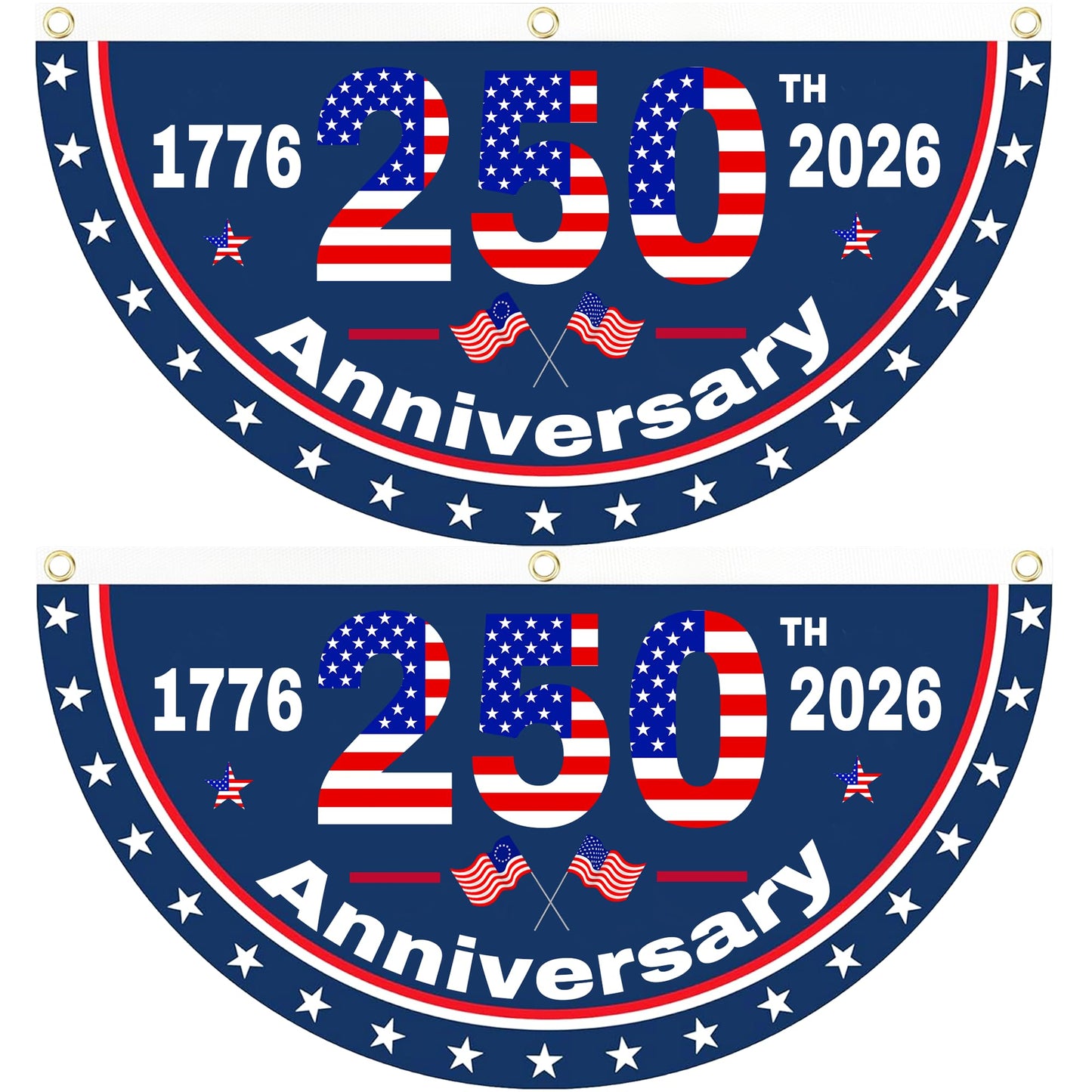250th Anniversary USA Fan Flag - Made in America