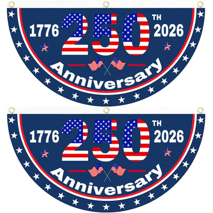 250th Anniversary USA Fan Flag - Made in America