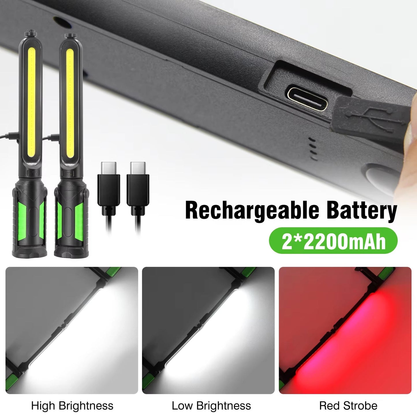 Dual-Beam Pro Magnetic Work Light