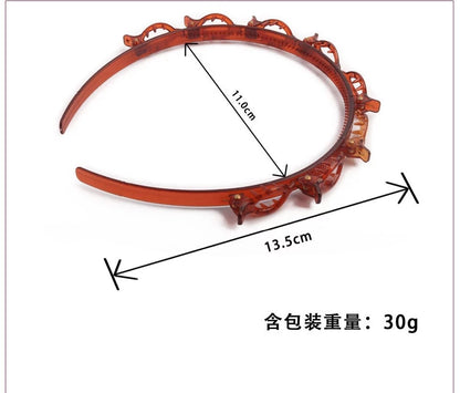 Non-Slip Styling Headband with Mini Hair Clips