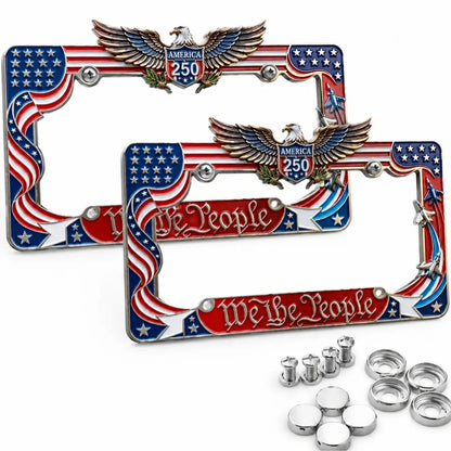 🔥 250th Anniversary Commemorative License Plate Frame🗽