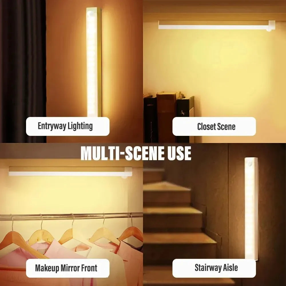 🔥2k+ sold in last 24 hours🔥💡 Punch-free Smart Sensor Magnetic Rechargeable LED Lights