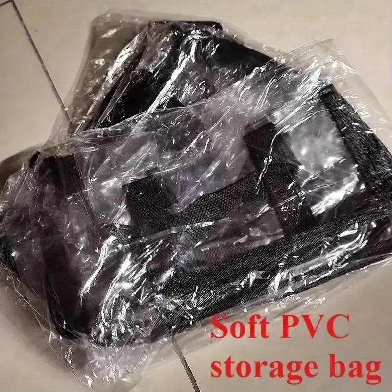 🔥 Heavy-Duty Clear Storage Box – Hinged Lid, Large Capacity
