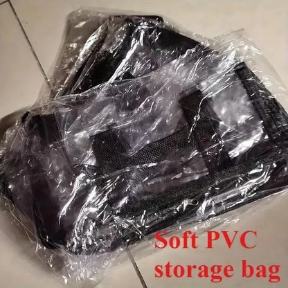🔥 Heavy-Duty Clear Storage Box – Hinged Lid, Large Capacity