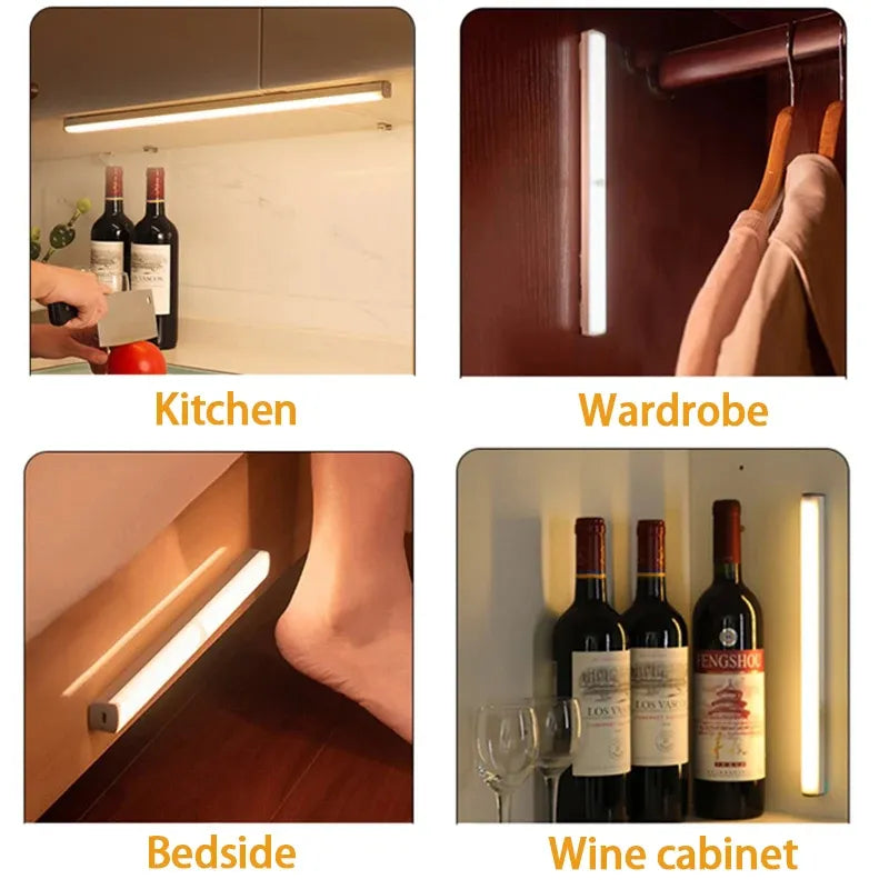 🔥2k+ sold in last 24 hours🔥💡 Punch-free Smart Sensor Magnetic Rechargeable LED Lights