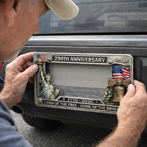 🔥LAST DAY 49% OFF - 🇺🇸 250th Anniversary Commemorative License Plate Frame🗽