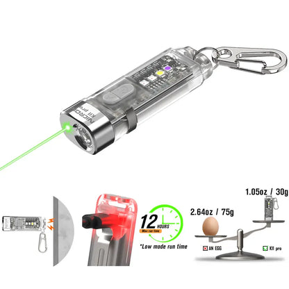 🔥Last Day 50% OFF🔥Summer  K11 Pro Magnetic Keychain Flashlight