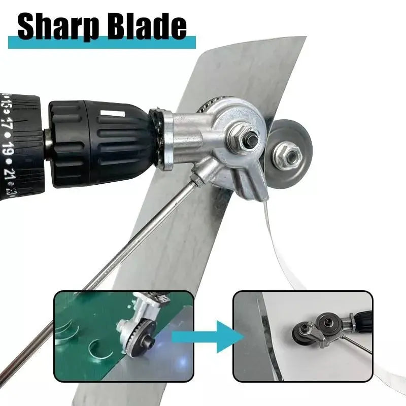 50％ OFF ⏳Father's Day Limited Edition 🔥Electric Drill Mounted Metal Cutter for Iron Steel Aluminum Sheet