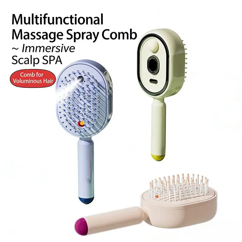 🔥Summer Limited 50% OFF🔥Electric Spray Air Cushion Massage Comb
