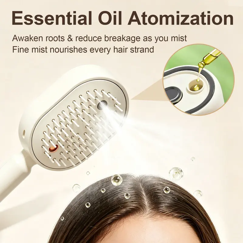 🔥Summer Limited 50% OFF🔥Electric Spray Air Cushion Massage Comb
