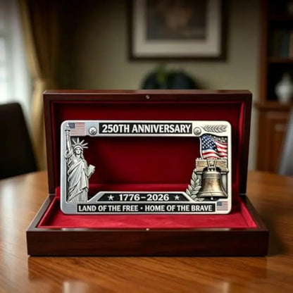 🔥 250th Anniversary Commemorative License Plate Frame🗽