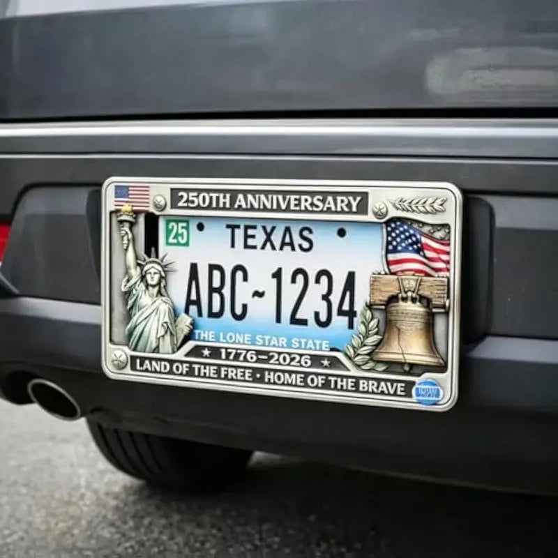 🔥 250th Anniversary Commemorative License Plate Frame🗽
