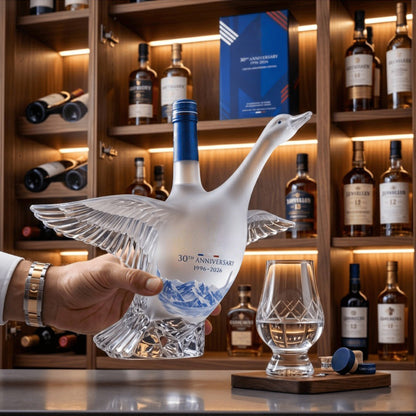 🔥LAST DAY 49% OFF🪿30th Anniversary 3D Sculpted Vodka Bottle