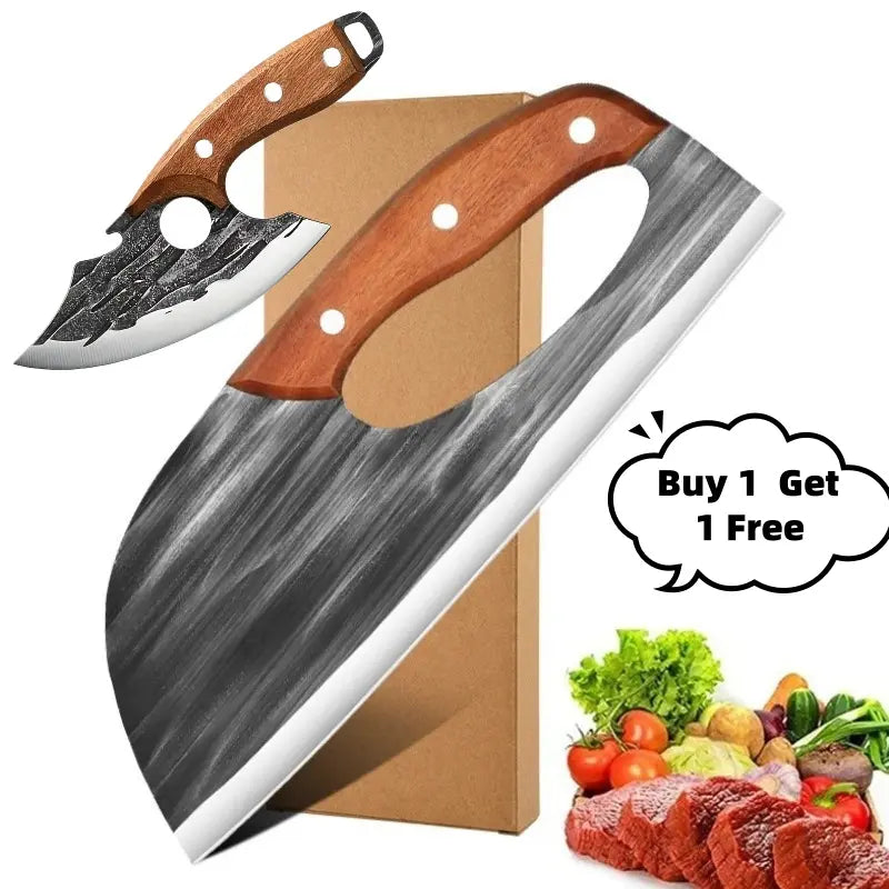 🔥Forged Butcher Knife Set