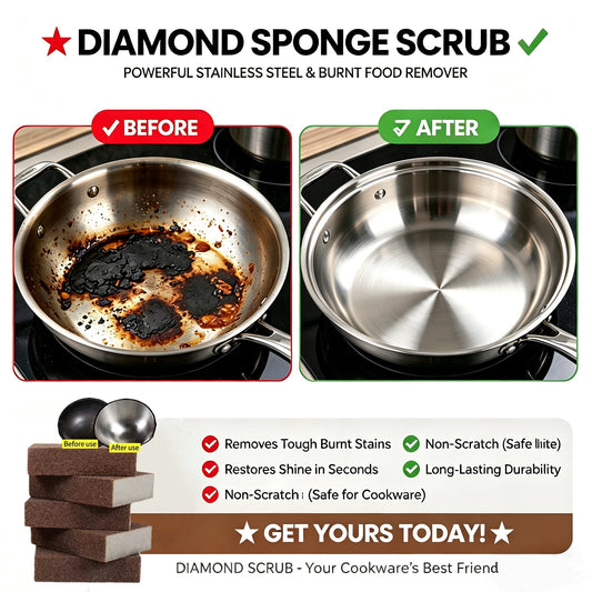 🧽49% OFF This Week Promotions🎉-Brown Sponge Scrubber