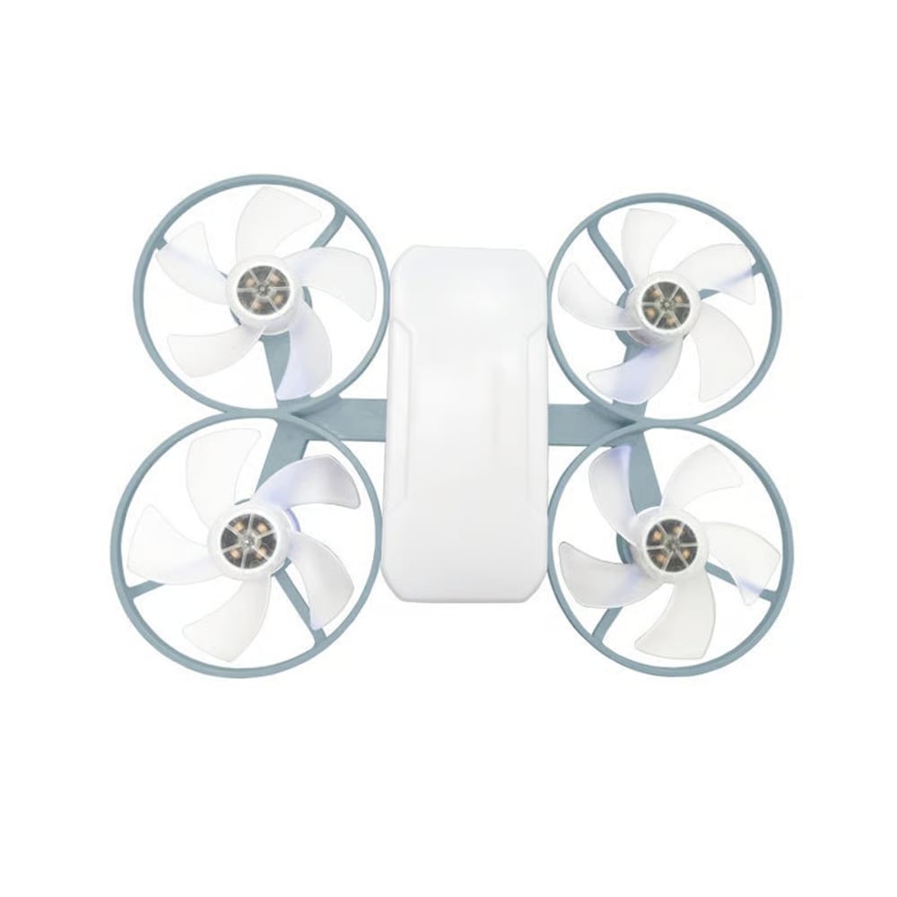 44%OFF💡LED Ceiling Fan Light with Remote – Drone Design, 20W, 3 Lighting Modes, E27