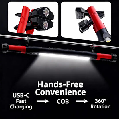 🔥Father's Day Limited Edition 🎁Professional Mechanic Work Light - Hands-Free Under Hood Auto Repair Lamp