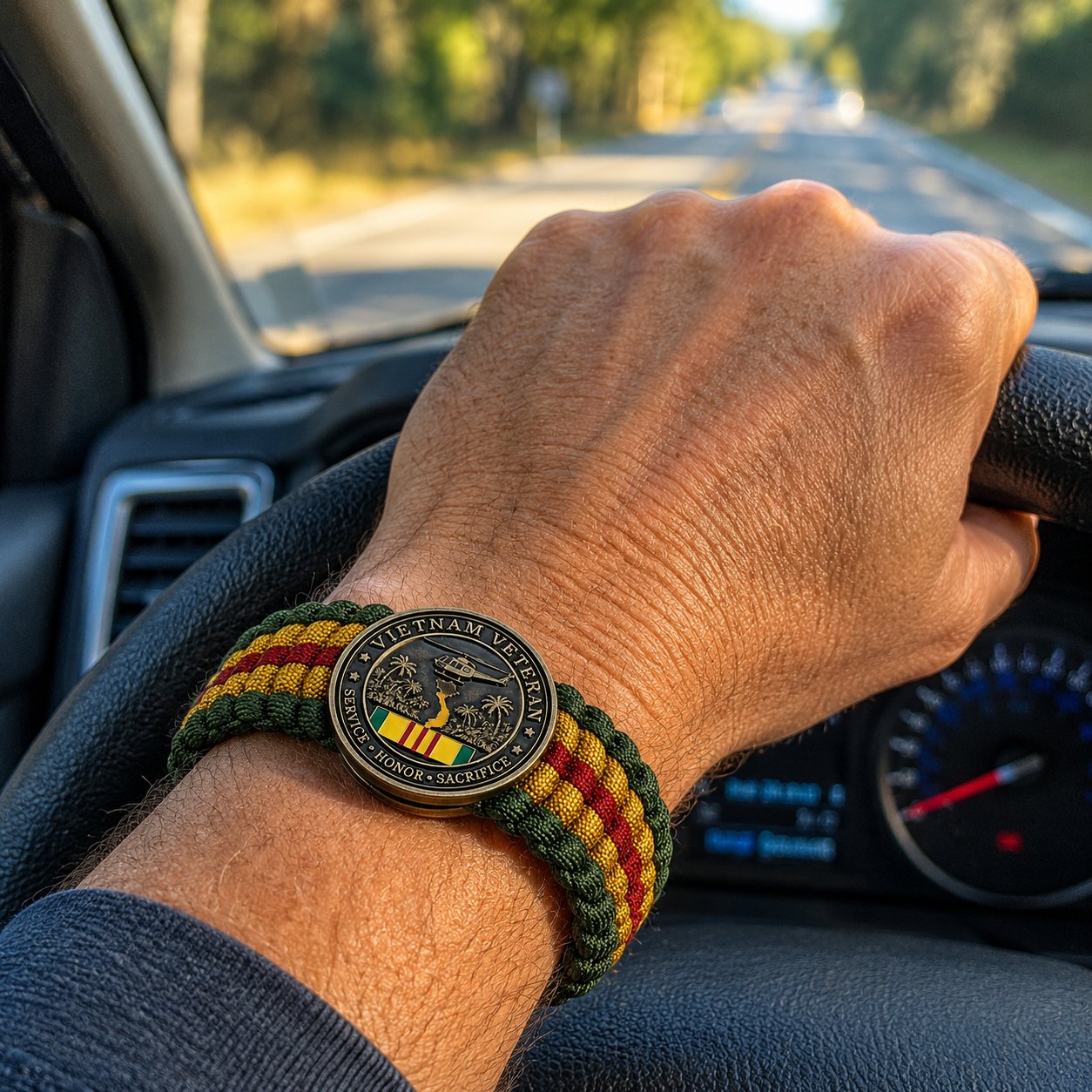 🏆Last Day Promo: 49% OFF 🎖️Survival Paracord Bracelet Honoring Vietnam Veterans