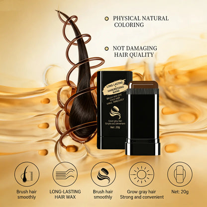 Hair dye comb, One-time use, Non-fading, Natural and long-lasting, Covers gray hair without damaging hair