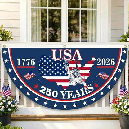 250th Anniversary USA Fan Flag - Made in America