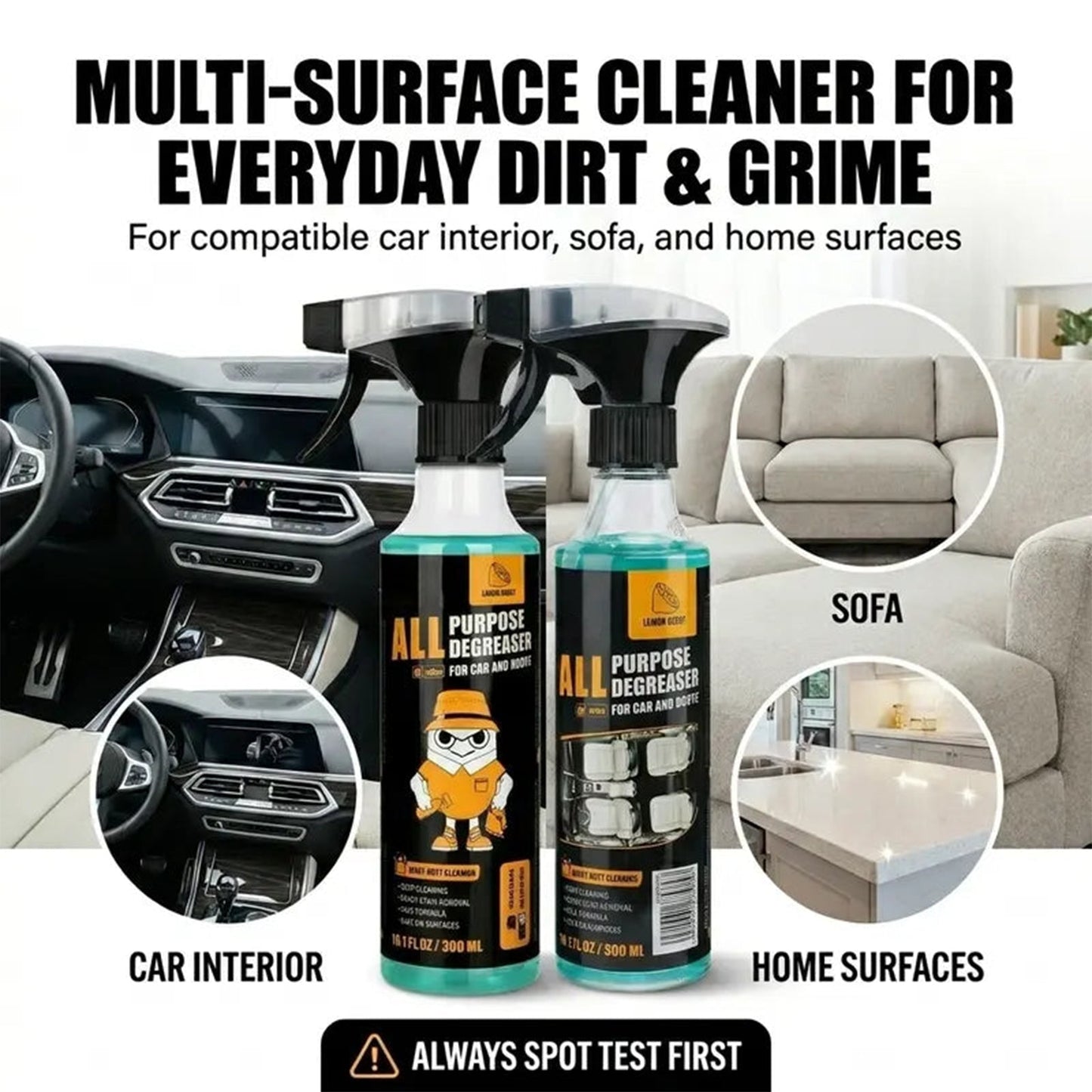 Multi-purpose Cleaning Spray - Heavy Duty Stain Remover