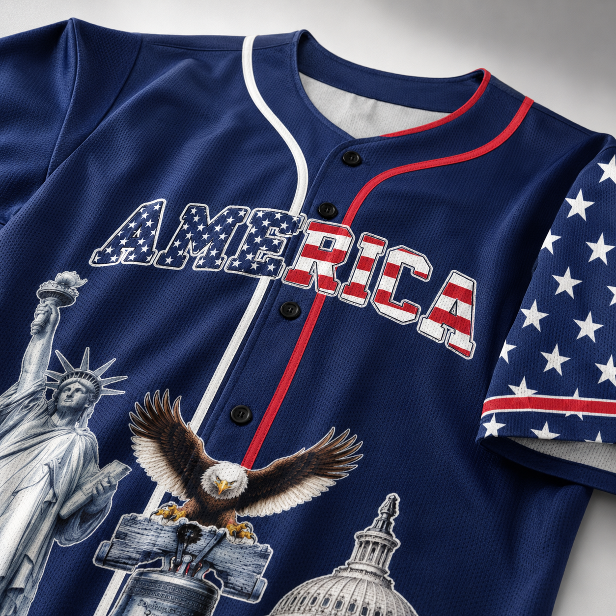 USA 250th Anniversary Baseball Jersey | 1776–2026 Patriotic Semiquincentennial Shirt