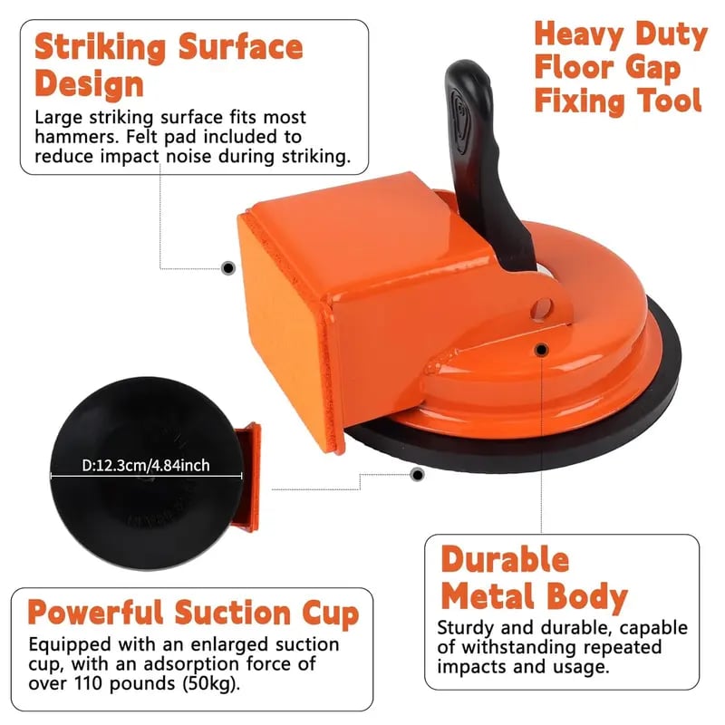 🛠️Floor Gap Fixing Tool - Enhanced Suction Cup