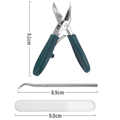 🔥 Premium 3-Piece Eagle Beak Nail Clipper Set