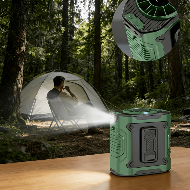 🔥Last Day 49% OFF🔥Portable Fan, USB Rechargeable Waist Fan with Clip & Power Bank