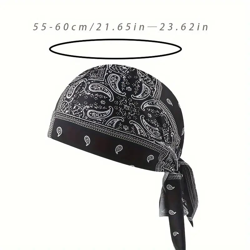 ⏳LAST DAY SALE🌟Paisley Cooling Headscarf Cap