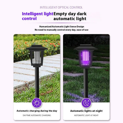 Last Day 49％OFF🌙 Solar Mosquito Zapper Light 2-in-1 UV Bug Killer & Outdoor Garden Lamp