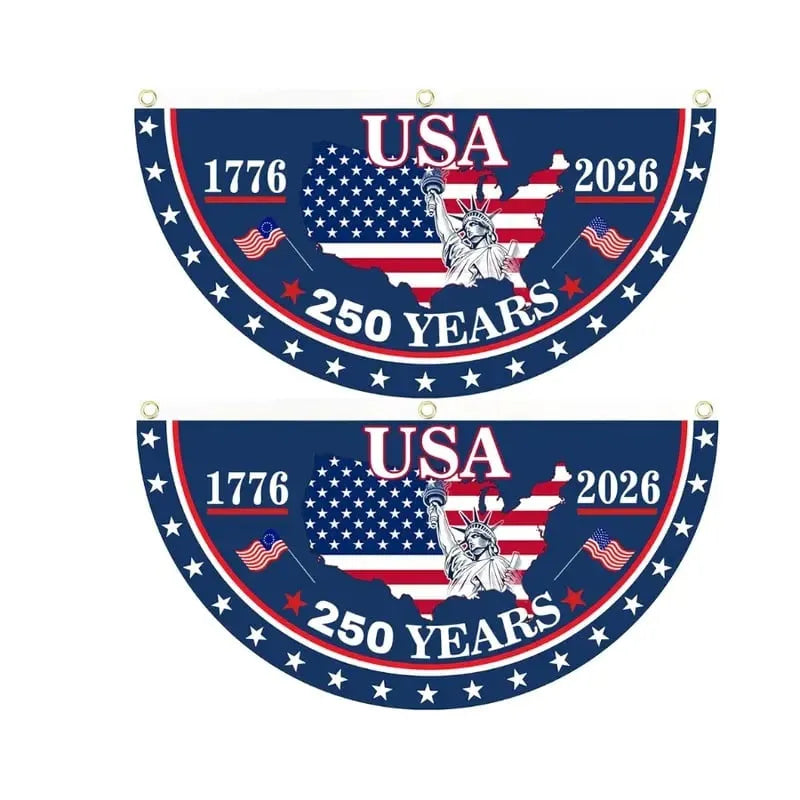250th Anniversary USA Fan Flag - Made in America
